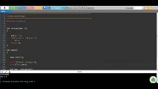 String Operations in C using Pointers - Part I