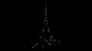 Eiffel Tower at night lights Valentine’s Day | Paris | France #short #shortvideo #shortsvideo #fyp