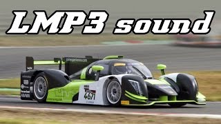 Ginetta LMP3 - Nissan V8 sound (Zolder + Goodwood 2015)