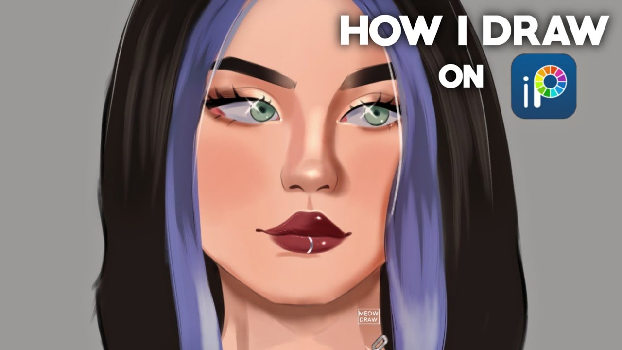 HOW I DRAW ON IBIS PAINT X - YouTube