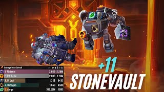 +11 Stonevault | TWW S1 11.0.5 | Shadow Priest PoV | Augvoker rocks with Shadow