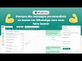 Démo WhatChimp | API officielle WhatsApp Business | Logiciel de marketing WhatsApp