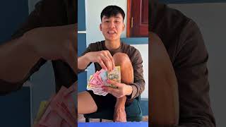Sự khác nhau giữa con ghẻ và con ruột khi bố cho tiền #shorts