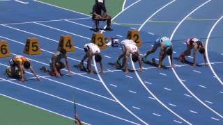 20160618関東高校総体男子100m南関東予選2組