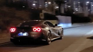 페라리 812 슈퍼패스트 급가속 및 배기음 /  Ferrari 812 superfast Acceleration \u0026 Exhaust sound