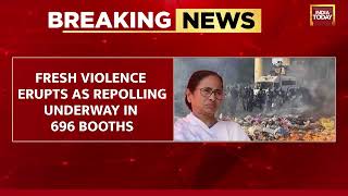 Bengal Panchayat Election: Fresh Violence Erupts As Repolling Underway In 696 Booths