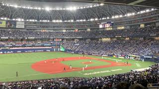 2021.11.20 日本シリーズ　オリックスvsヤクルト　宗選手同点タイムリーの瞬間