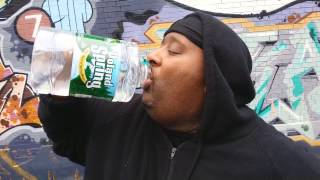 Drinking Thirst Quenching Poland Spring Water