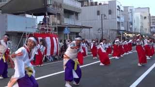 ひとひら／本町審査会場／第17回よさこい東海道（2013）・本祭