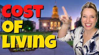 2021 COST OF LIVING IN IOWA CITY