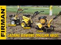 Ladang Bawang DIHAJAR ABISSS pakai Mesin bajak Mini FIRMAN | FTL900HD, FTL900H & FTL620