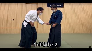 【大東流合気柔術・居合心剣流柔術】合気・小手返し２