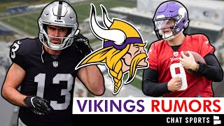 Vikings Rumors On J.J. McCarthy, Hunter Renfrow & Connor Williams