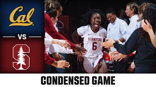 Cal vs. Stanford Condensed Game | 2024-25 ACC Women's Basketball