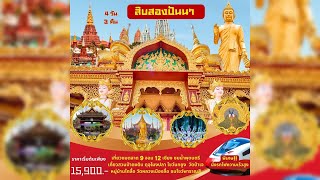 โปรแกรม สิบสองปันนา  ประเทศจีน 🇨🇳 4 วัน 3 คืน  เดินทางด้วยรถไฟ🚝🚝ความเร็วสูงลาว🇱🇦-จีน🇨🇳