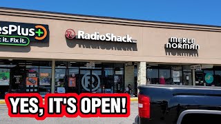 Shopping at Radioshack in 2024