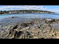 CAP D'ANTIBES 🇫🇷 Pause dans une des criques de la Garoupe au début du sentier de Tire-poil