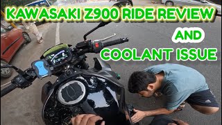 2024 Kawasaki Z900 Ride Review 🔥| And Coolant issue 😱Problem |