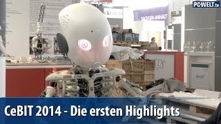 CeBIT 2014 - Die ersten Highlights der Messe | deutsch / german