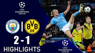 Haaland is just UNSTOPPABLE 🤯 Man City vs Dortmund 2-1 Highlights