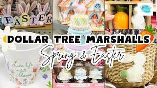 NEW DOLLAR TREE SPRING AND EASTER FINDS | MARSHALLS SHOP