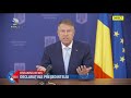 stirile kanal d klaus iohannis declaratii de ultima ora despre relansarea econimiei