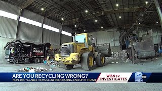 Inside look at recycling center shows many people are recycling wrong