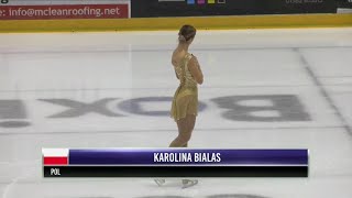 Karolina Bialas – 2023 Tayside Trophy SP