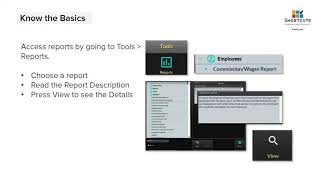 Shortcuts Reports – Basics