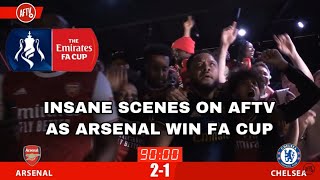 INSANE SCENES (AFTV HIGHLIGHTS) Arsenal 2-1 Chelsea | FA CUP FINAL