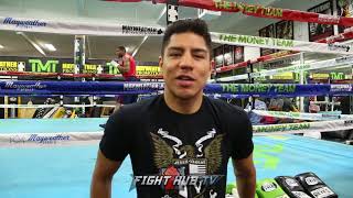 JESSIE VARGAS "IF I CAN FINISH BRONER EARLY I WILL! ONCE I BEAT HIM, TITLE SHOT IS COMING!"