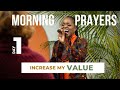 Prayer : DAY 1 : Increase My Value