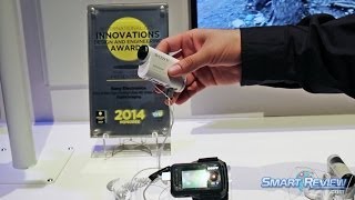 CES 2014 |  Sony HDR-AS100V POV Action Cam | Steadyshot WiFi  HD Camcorder | HDR-AS100 |
