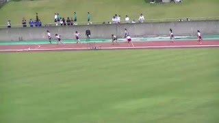 2016中部小中学選手権中学女子2・3年400ｍＲ予選2組