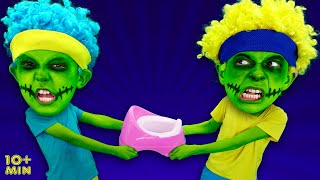 Potty Song + Baby Shark + Zombie Epidemic Song | Nursery Rhymes & Kids Songs