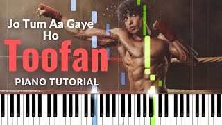 Jo Tum Aa Gaye Ho - Toofaan | Arijit Singh | Piano Tutorial | Farhan Akhtar,Mrunal T