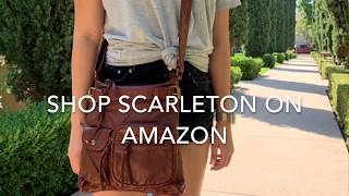 Scarleton Ultra Soft Washed Vegan Crossbody Bag H1833