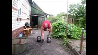 Denis Pakhomov. Kettlebells and nails