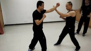 06122016 詠春封手封肘連環掌擊步法訓練 (1) Wing Tsun Blocking Hands \u0026 Elbows with Series of Palm Strike \u0026 Footwork