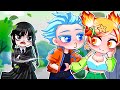 Anna & Alex LOVE STORY - Anna, Alex, Wednesday Elemental | Gacha Club | Ppg x Rrb Gacha Life