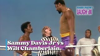 Sammy Davis Jr. vs. Wilt Chamberlain | Rowan & Martin's Laugh-In | George Schlatter