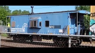 Marion Ohio CSX 2694 Westbound Train Into the Yard