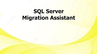 AL: SQL Server Migration Assistant