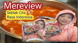 Mereview seblak cita rasa indonesian