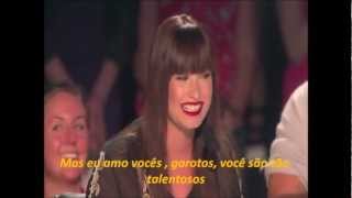 Demi Flertando com Emblem3 - The X Factor Legendado