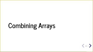 How to Combine Numpy Arrays