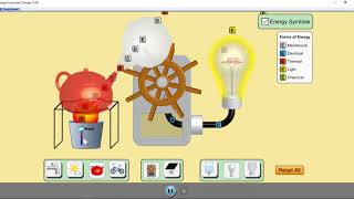 phet energy forms changes
