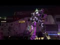 【4k】実物大ユニコーンガンダム立像 夜演出20 00 「機動戦士ガンダムucspecial movie」ver.2.0