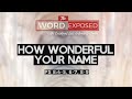 PSALM - How Wonderful Your Name (Ps08)