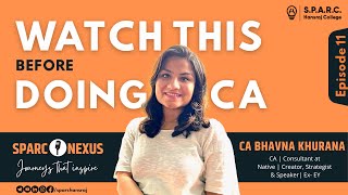 Watch this before doing CA| Creator, Strategist And Speaker | Consultant | Ex-EY